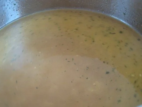 Rucola Weinsüppchen mit Lachstopping - Rezept - Bild Nr. 7