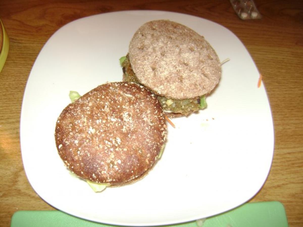 Dinkel Grünkern -  Burger - Rezept - Bild Nr. 7