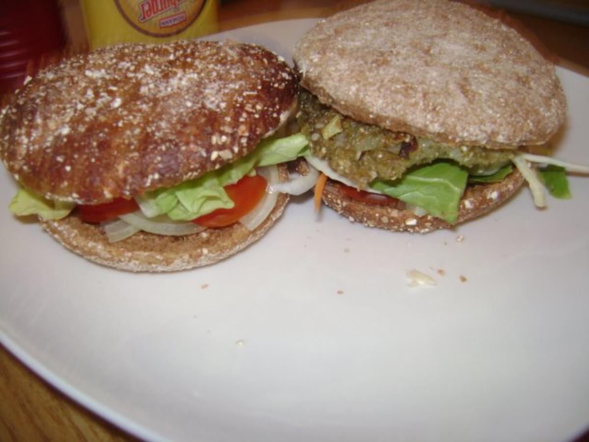 Dinkel Grünkern -  Burger - Rezept - Bild Nr. 8