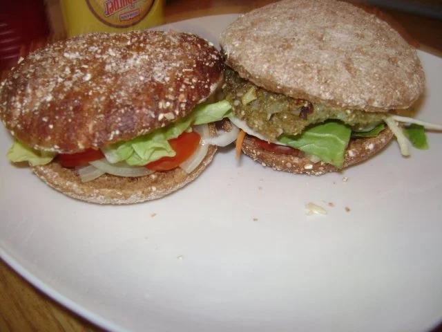 Dinkel Grünkern -  Burger - Rezept - Bild Nr. 8