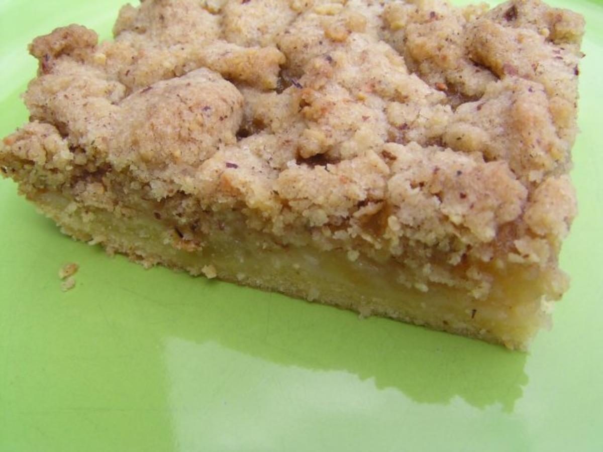 Apfelkuchen-Streusel-Kuchen - Rezept