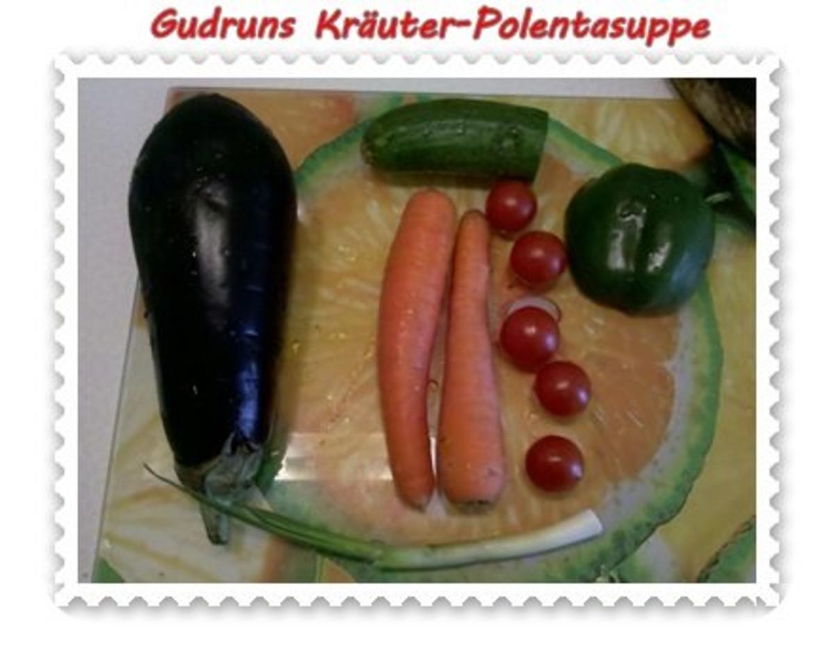 Suppe: Kräuter-Polentasuppe - Rezept - Bild Nr. 3