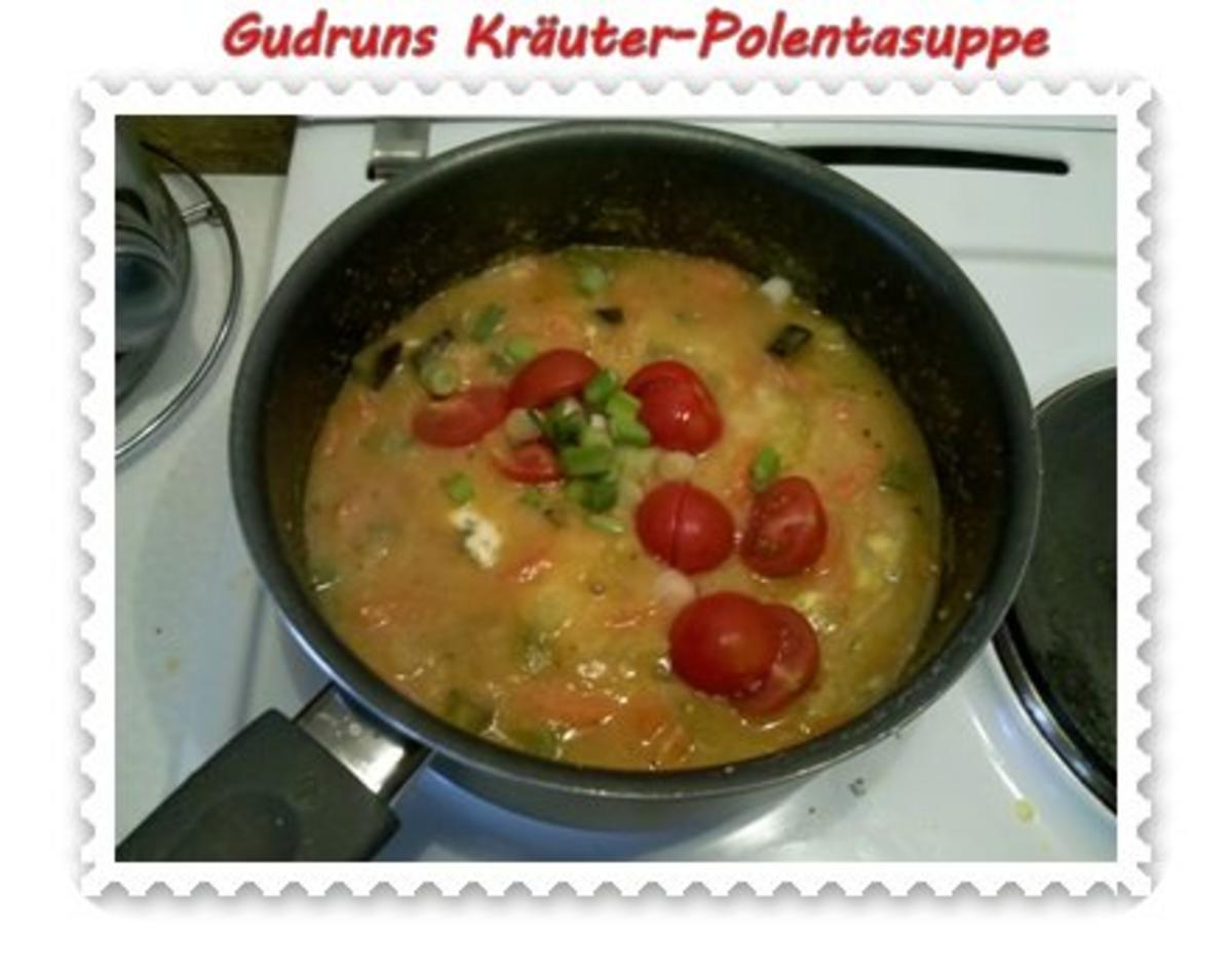 Suppe: Kräuter-Polentasuppe - Rezept - Bild Nr. 6