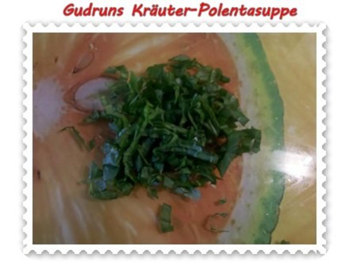 Suppe: Kräuter-Polentasuppe - Rezept - Bild Nr. 8