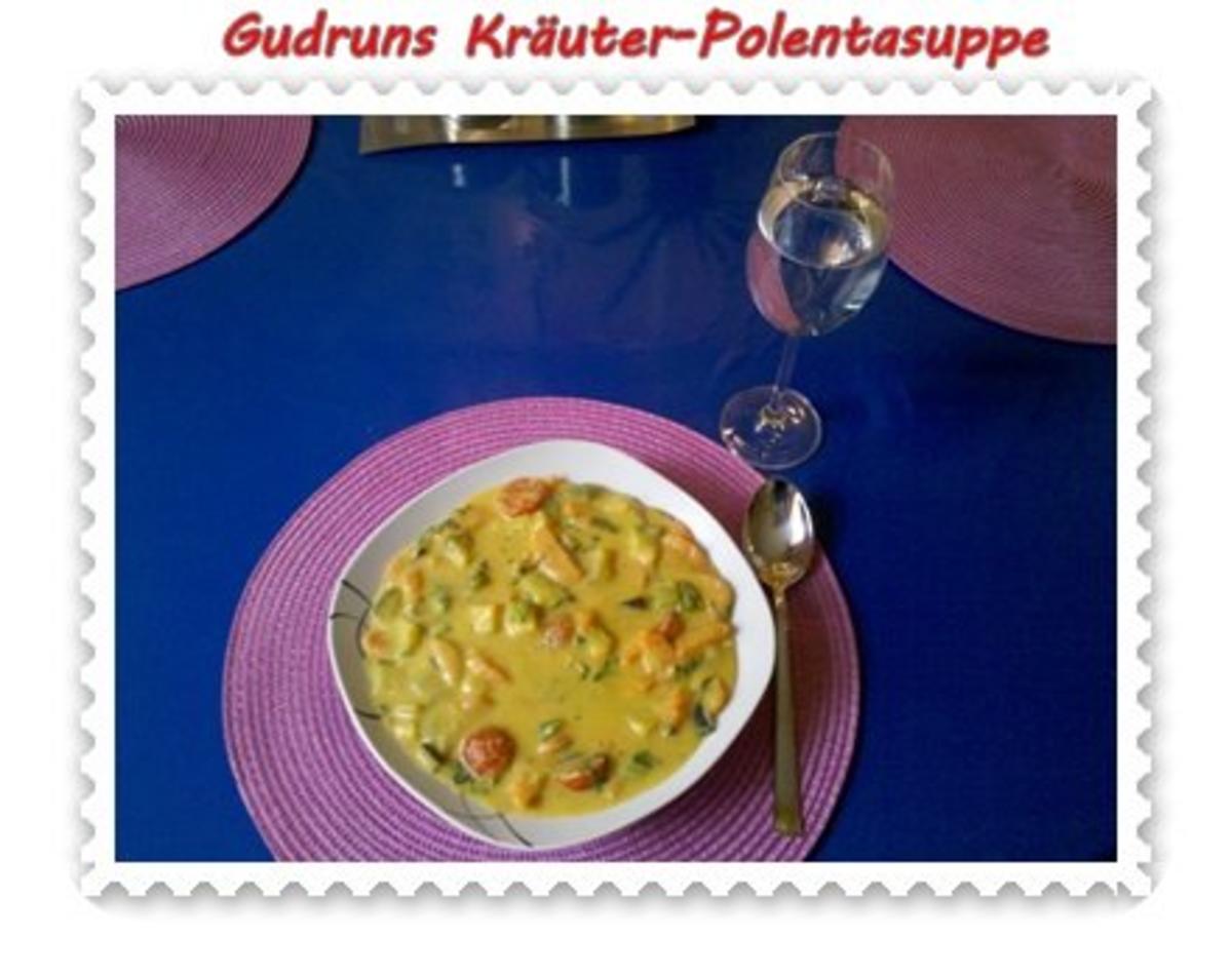 Suppe: Kräuter-Polentasuppe - Rezept - Bild Nr. 10