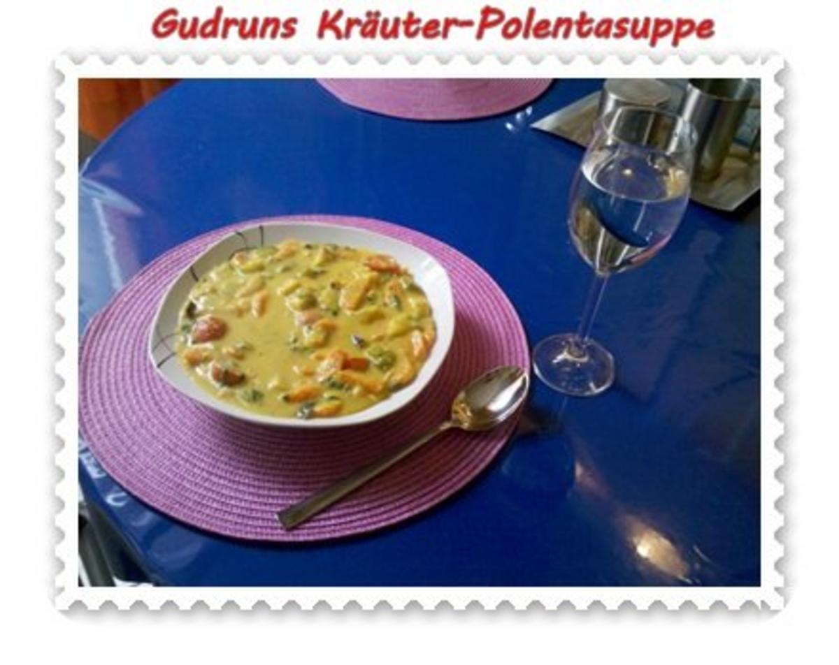 Suppe: Kräuter-Polentasuppe - Rezept - Bild Nr. 11