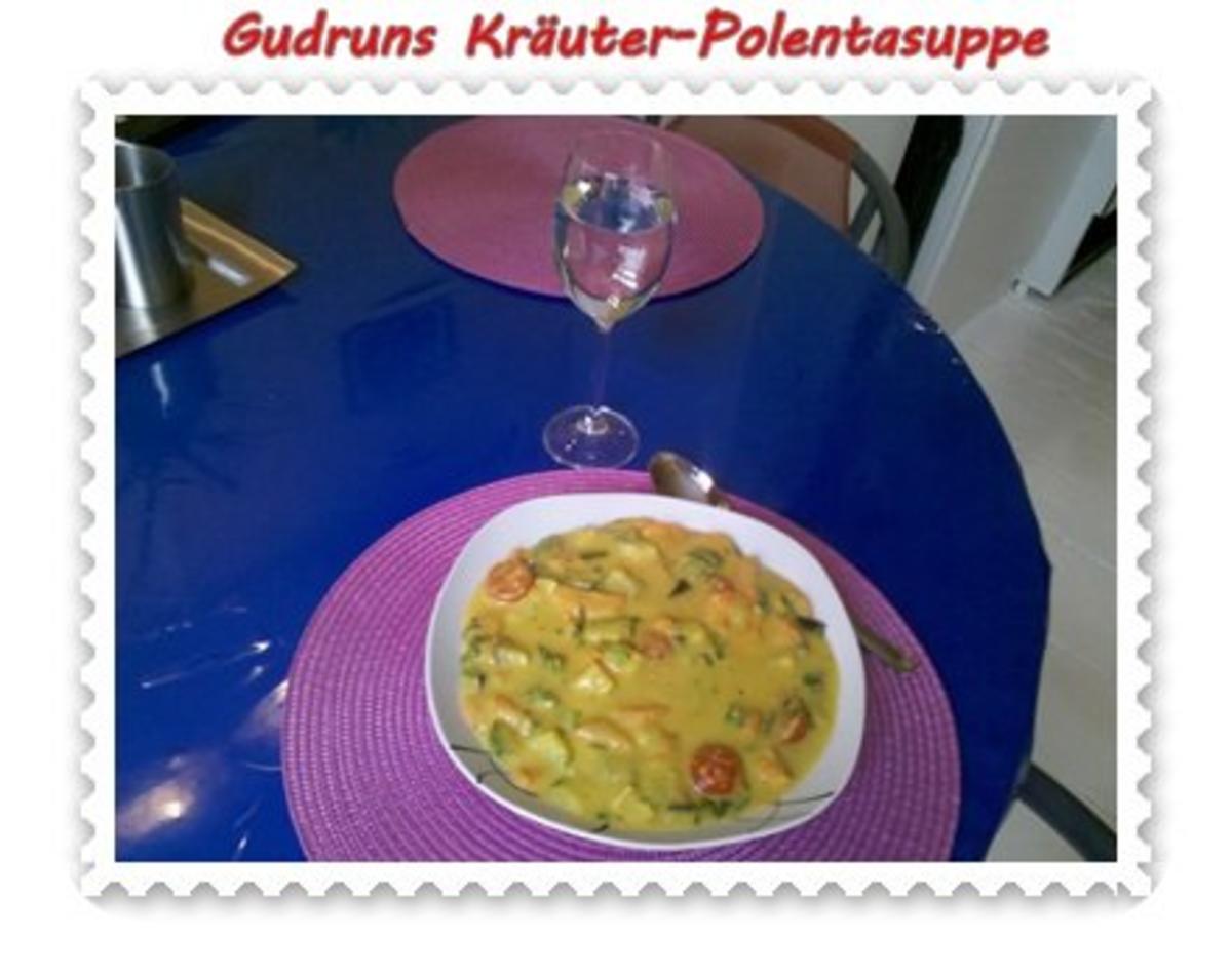 Suppe: Kräuter-Polentasuppe - Rezept - Bild Nr. 12
