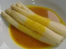 Spargel mit Safransauce - Rezept