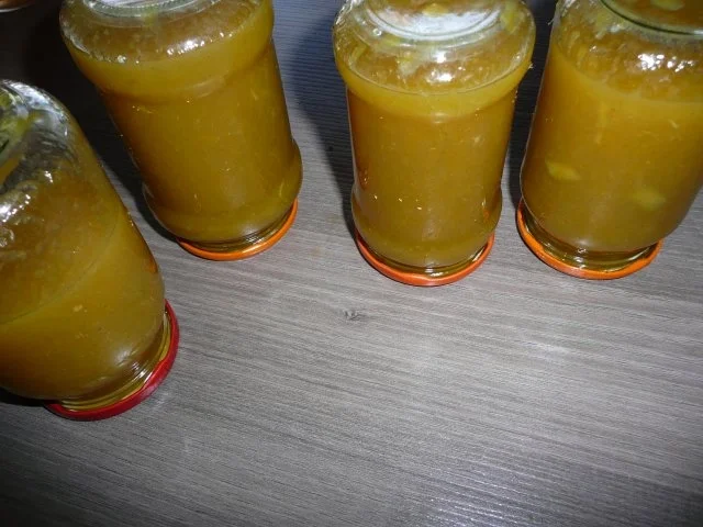 Rezept: Rhabarber-Orangen - Marmelade Bild Nr. 5 Rhabarber-Orangen - Marmelade - Rezept - Bild Nr. 5