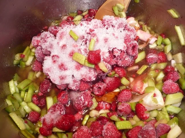 Rhabarber - Rote Früchtemix - Rezept - Bild Nr. 3