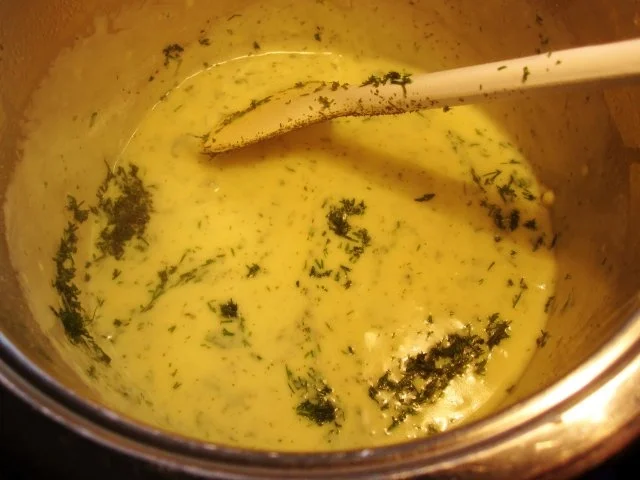 Rezept: Dillsoße mit frischem Dill ... Bild Nr. 7 Dillsoße mit frischem Dill ... - Rezept - Bild Nr. 7