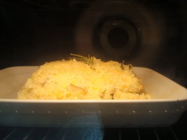 Rezept: Rumpsteak in Salzkruste mit Spinat Bild Nr. 4 Rumpsteak in Salzkruste mit Spinat - Rezept - Bild Nr. 4