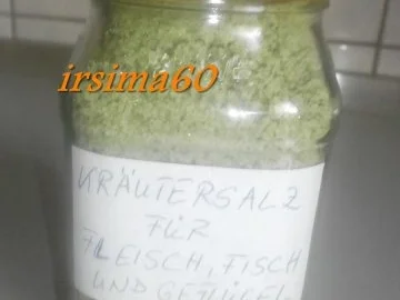 Kräutersalz für Fleisch, Fisch und Geflügel - Rezept