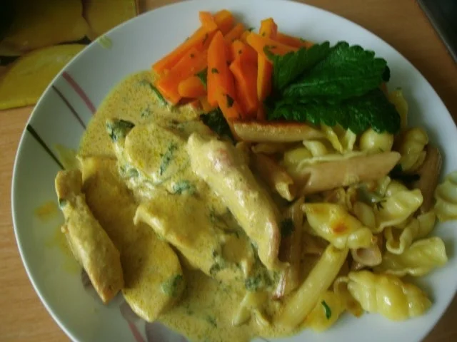 Hähnchenbruststreifen mit frischen Kräutern gebraten  in Senfsauce - Rezept - Bild Nr. 11