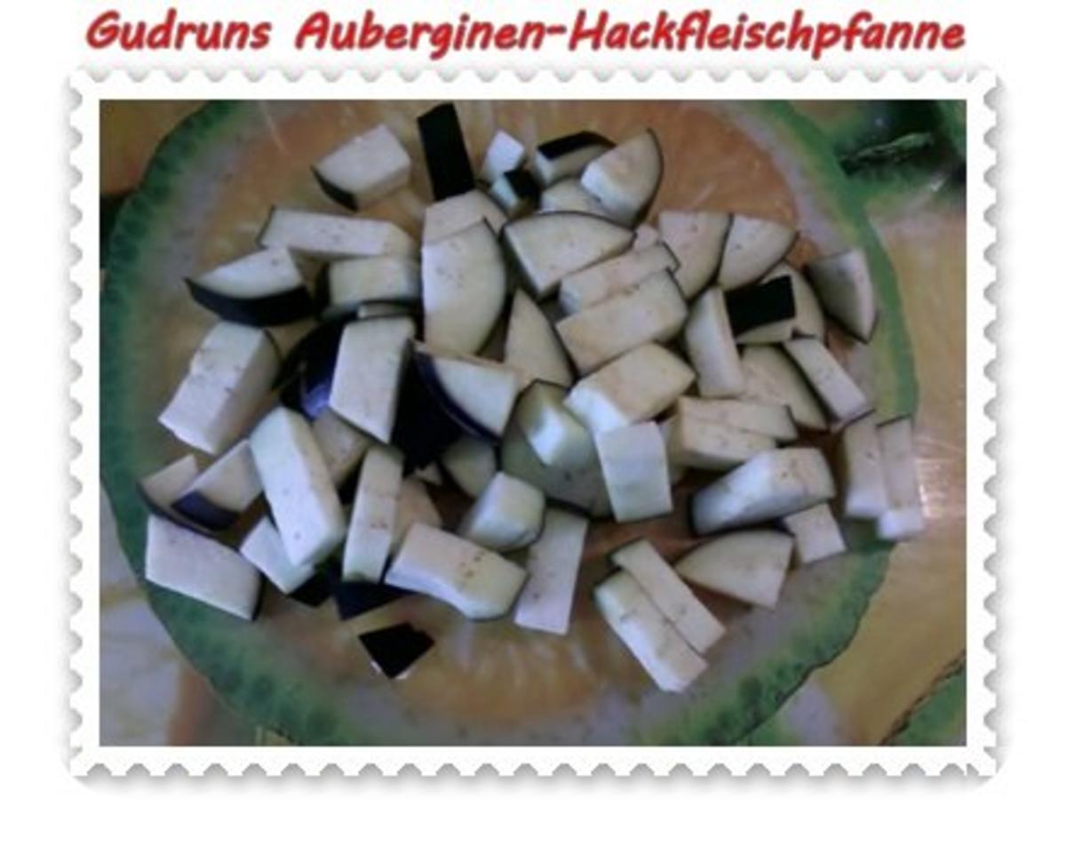 Hackfleisch: Auberginen-Hackfleischpfanne - Rezept - Bild Nr. 5