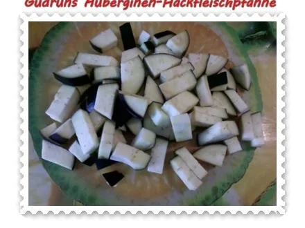 Hackfleisch: Auberginen-Hackfleischpfanne - Rezept - Bild Nr. 5