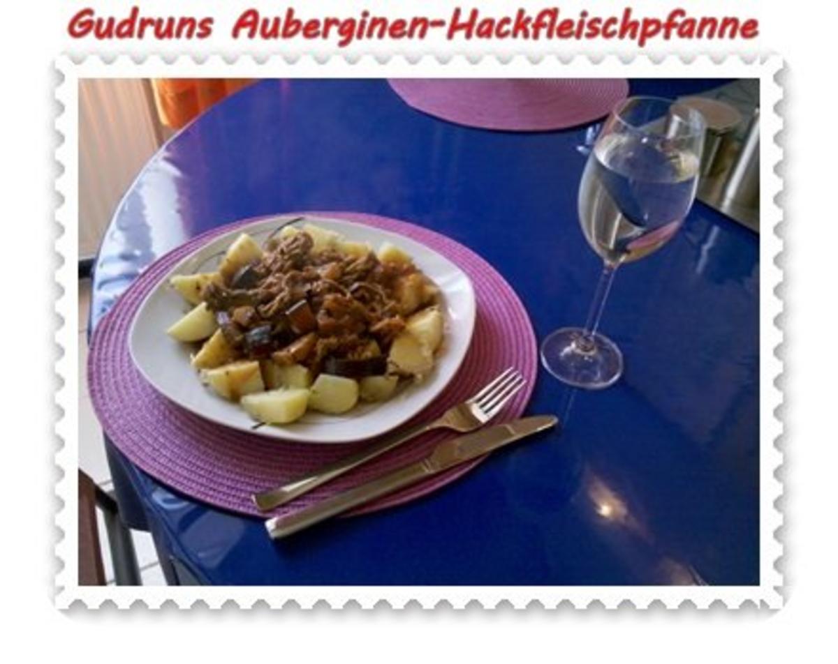 Hackfleisch: Auberginen-Hackfleischpfanne - Rezept - Bild Nr. 9