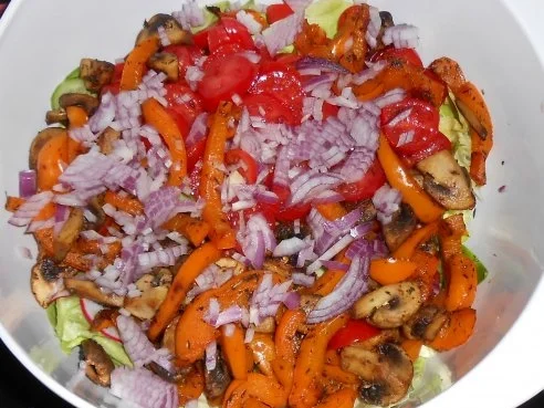 Bunter Salat *Frühlingsgruß* - Rezept - Bild Nr. 9