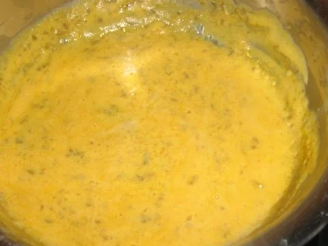 Rezept: Stringbergsteak mit Rotweinsoße, Kräuterflädle Spargel und Bearnaisesoße Bild Nr. 6 Stringbergsteak mit Rotweinsoße, Kräuterflädle Spargel und Bearnaisesoße - Rezept - Bild Nr. 6