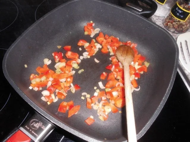 Rezept: Spinat-Pfannkuchen mit Käsecreme>> Bild Nr. 4 Spinat-Pfannkuchen mit Käsecreme>> - Rezept - Bild Nr. 4