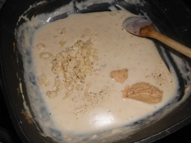 Rezept: Spinat-Pfannkuchen mit Käsecreme>> Bild Nr. 8 Spinat-Pfannkuchen mit Käsecreme>> - Rezept - Bild Nr. 8