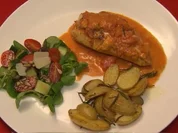 Rezept: Witwe Boltes Hรคhnchen, geklaut von Rapunzel (Lars Steinhรถfel) Witwe Boltes Hรคhnchen, geklaut von Rapunzel (Lars Steinhรถfel) - Rezept