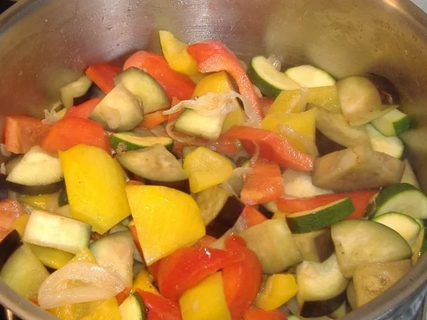 Selbstgemachte Maltagliati mit Ratatouille - Rezept - Bild Nr. 2