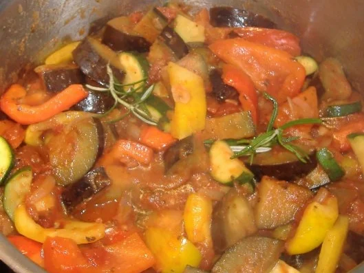 Selbstgemachte Maltagliati mit Ratatouille - Rezept - Bild Nr. 3