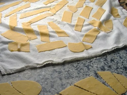 Selbstgemachte Maltagliati mit Ratatouille - Rezept - Bild Nr. 5