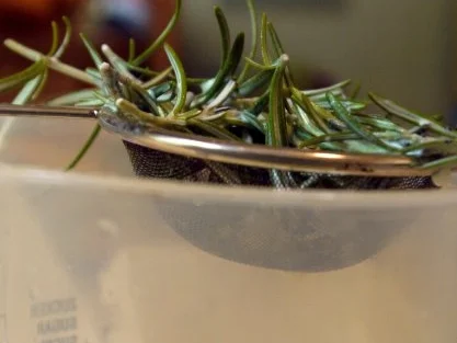 Rosmarin-Parfait mit Karamell-Äpfeln - Rezept - Bild Nr. 7