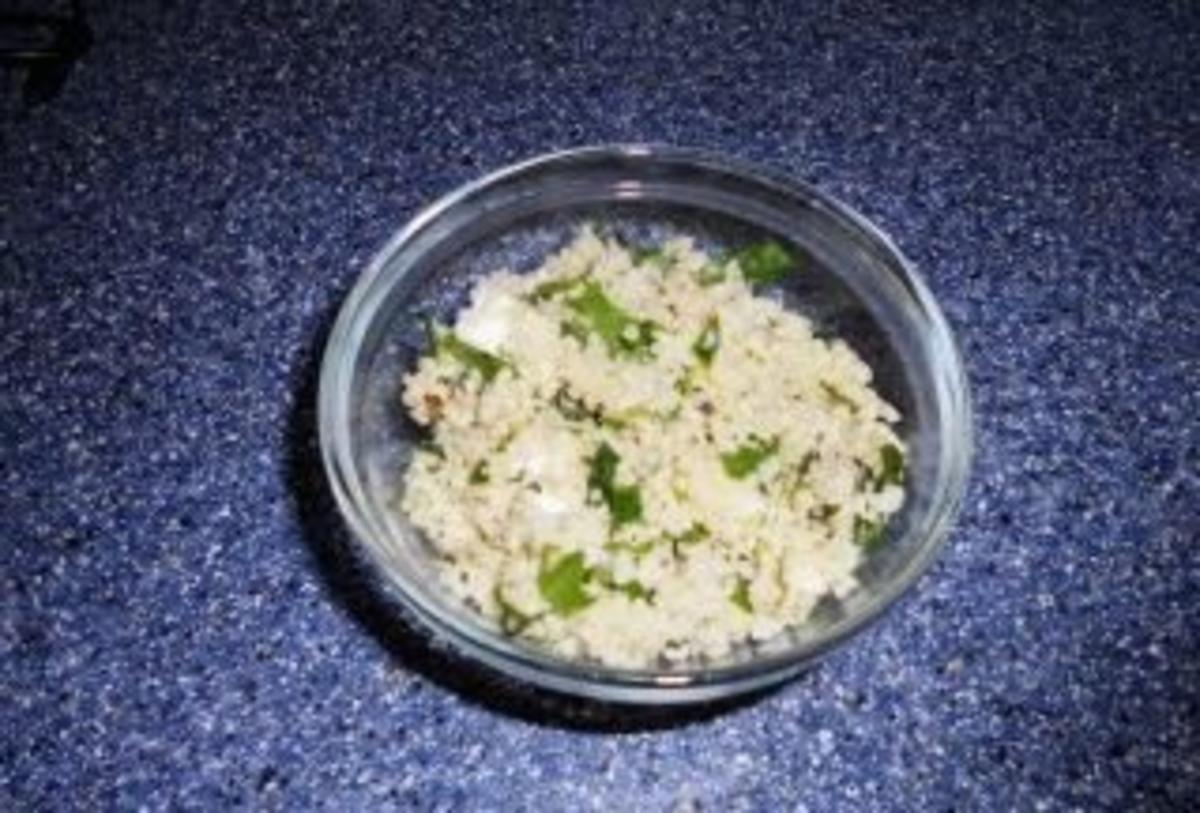 Salat:Cous-Cous mit Feta und Rucola - Rezept - Bild Nr. 2