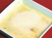 Gartenkräutercappuccino mit sautierten Scampi (Maximilian Claus) - Rezept