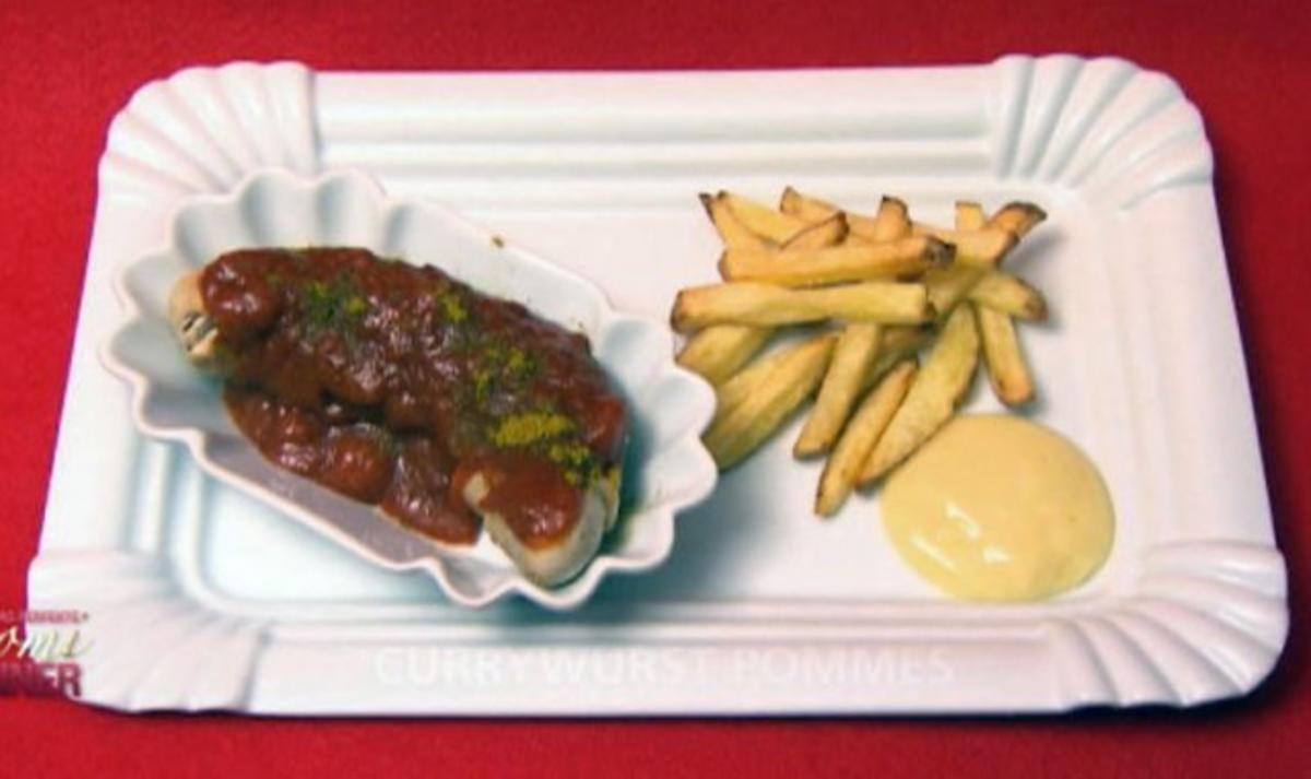 Currywurst Pommes (Joy Abiola und Patrick Müller) - Rezept