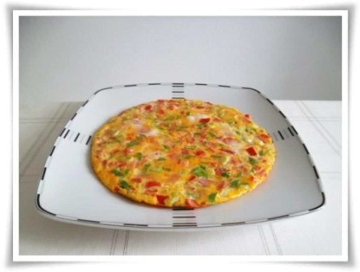 Pikantes  Omelett mit Tomaten und Frühlingszwiebeln - Rezept - Bild Nr. 20