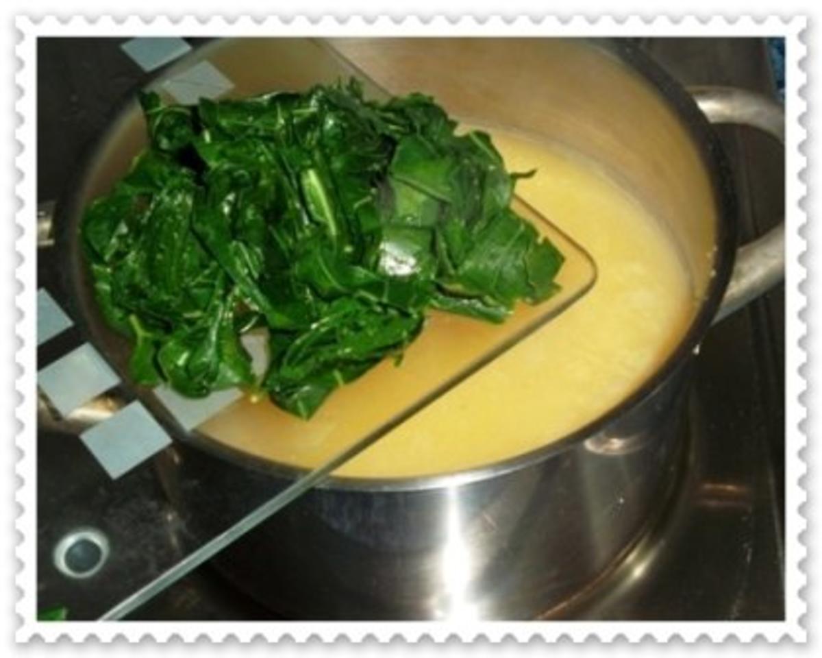 Kohlrabi Cremesuppe mit buntem Gemüsetürmchen - Rezept - Bild Nr. 10