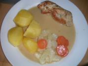 Putenrouladen mit Frischkäsefüllung - Rezept
