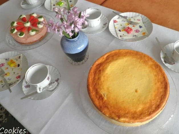 Käsekuchen mit Rhabarber ... - Rezept - Bild Nr. 4