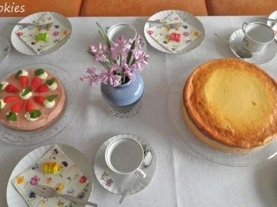 Käsekuchen mit Rhabarber ... - Rezept - Bild Nr. 5