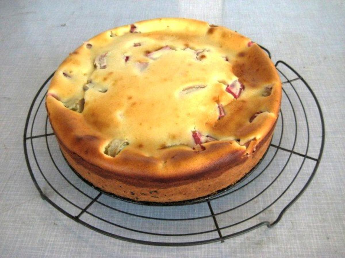 Bilder für Rhabarber - Käsekuchen - Rezept