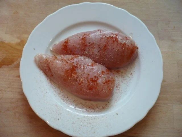 Badischer Goliathspargel mit Kräuterschaum und Hühnerbrusttranchen - Rezept - Bild Nr. 4