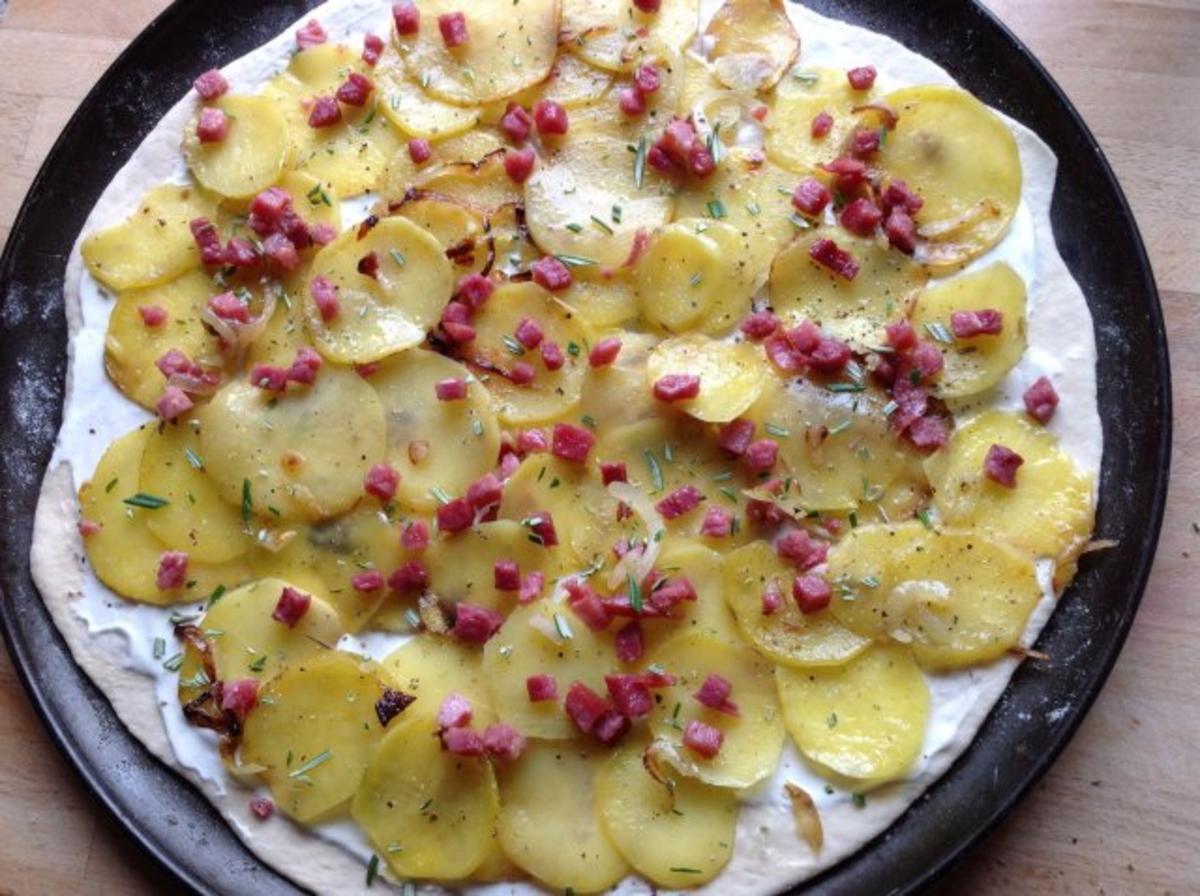 Kartoffelpizza ....mhhh - Rezept mit Bild - kochbar.de