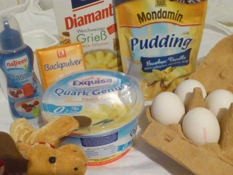 Käsekuchen low carb, fettarm, lecker - Rezept