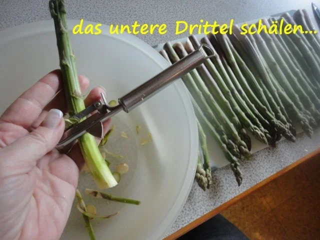 Rezept: Spargel Törtchen Bild Nr. 2 Spargel Törtchen - Rezept - Bild Nr. 2