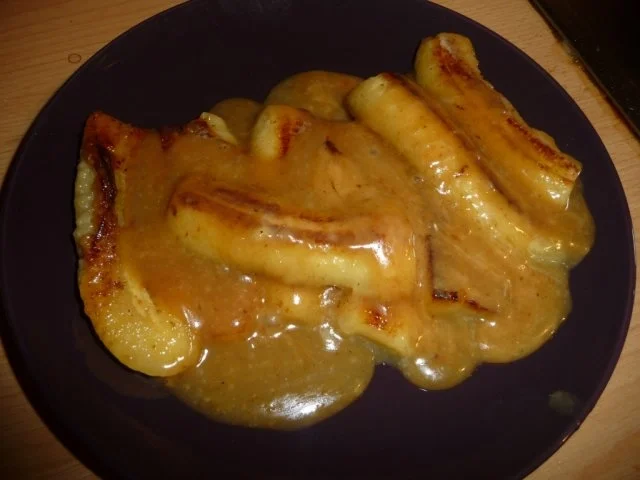 Bananen in Sahnekaramell - Rezept
