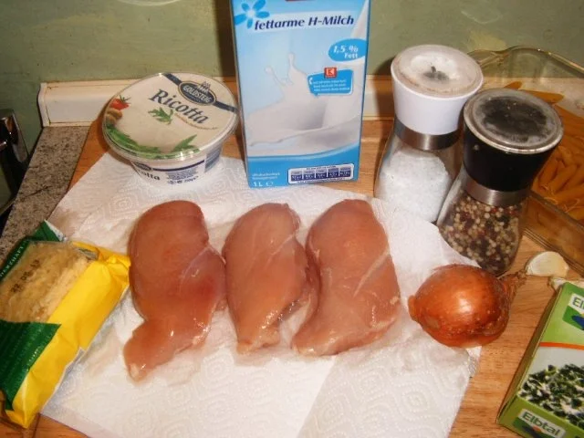 Nudel-Spinat-Hähnchen-Auflauf - Rezept - Bild Nr. 2