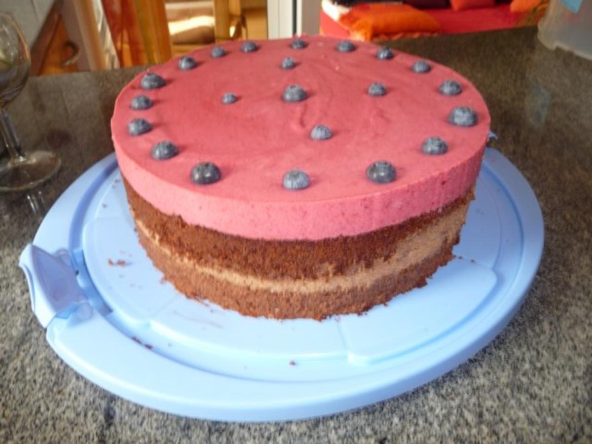 Himbeer Nougat Torte - einfach - von andrea_h89