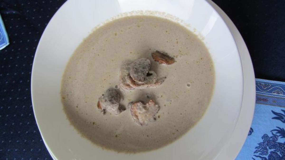 Bilder für Champignonsuppe cremig lecker Rezept