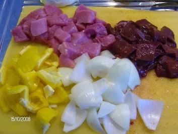 Schaschlik-Pfanne - Rezept