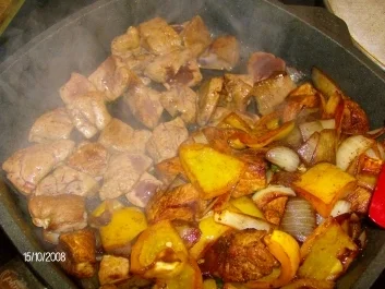 Schaschlik-Pfanne - Rezept