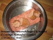Burger – Bernemer Lewwerworschdburger a’la Manfred - Rezept